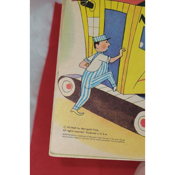 Vintage Bundle of 6 Children's Classic Hardcover Softcover Books 50's-60's - Picture 13 of 13